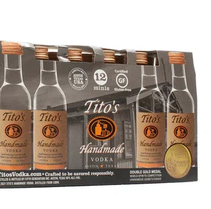 Titos Vodka 50ml 12 Pack