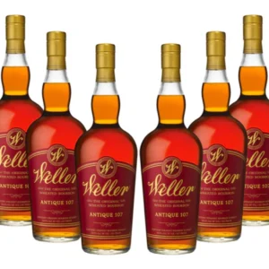 W.L. Weller Antique 107 Wheated Bourbon Whiskey 6 Pack