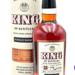 Brown Forman’s King of Kentucky Single Barrel Kentucky Straight Bourbon 128.8 Proof 2023 Release