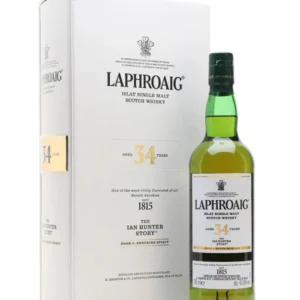 Laphroaig 34 Year The Ian Hunter Book 5: Enduring Spirit Single Malt Scotch Whisky 750ml