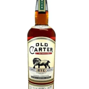 Old Carter Straight Rye Whiskey Batch #7 115.5 Proof