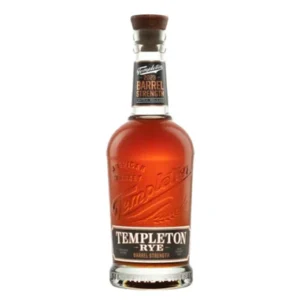 Templeton Rye Barrel Strength Straight Rye Whiskey