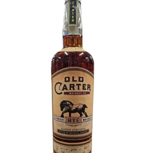 Old Carter Straight Rye Whiskey Batch #12 116 Proof