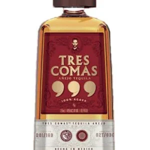 Tres Comas Anejo Agave Tequila 750ml