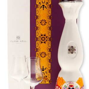 Clase Azul Dia de Muertos Limited Edition Colores 2022 1 Liter Gift Set with Glasses