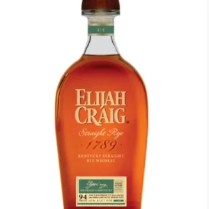 Elijah Craig Straight Rye Whiskey