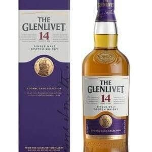 Glenlivet 14 Year Cognac Cask Selection Scotch 750ml
